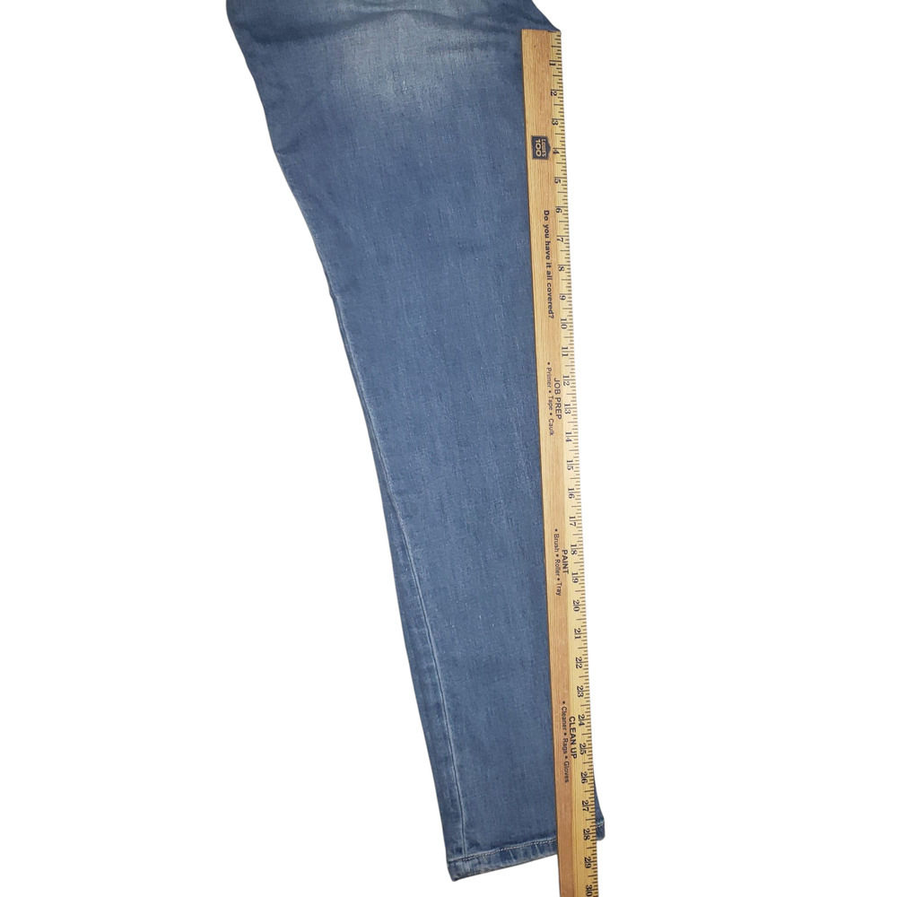 NYC & Co Soho Boyfriend Jeans Sz 4 Distressed Coastal Grunge Denim Pants - Picture 9 of 10